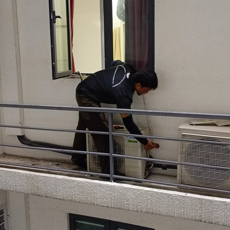 Air Conditioning system health check and maintenance