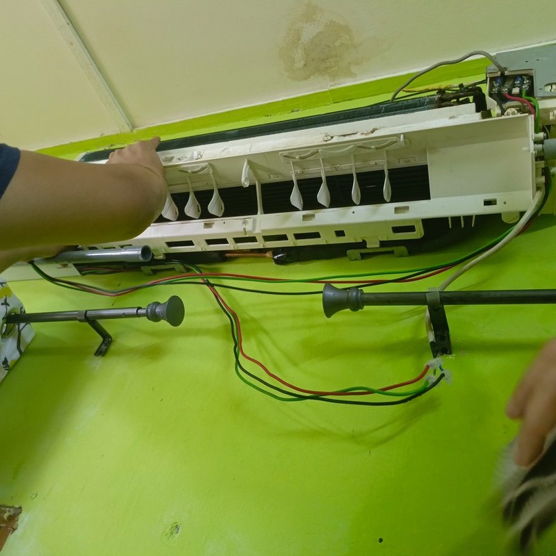 Indoor Unit installation and wiring works